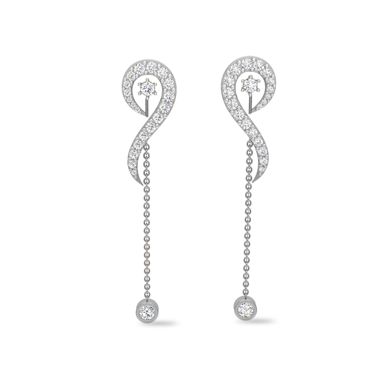 Buy white gold deals earrings